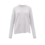 Cashmere Side-seam Brushed Sweater