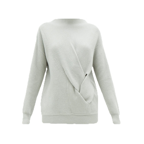 Rib Cashmere Sweater