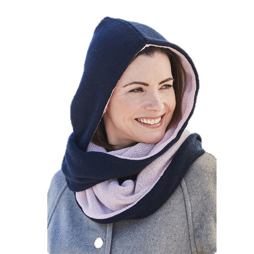 Classic Cashmere Hoodie-Scarf