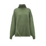Side-zip Cashmere Sweater