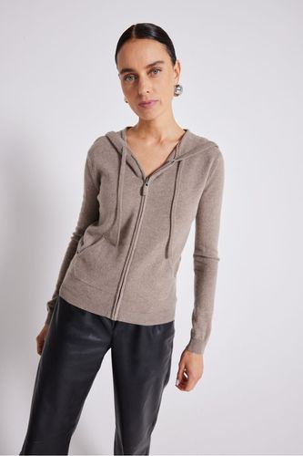 100% Cashmere Hoodie 2PLY 12GG