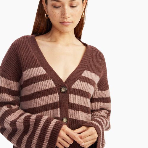 Luxe_Cashmere_Striped_Cropped_Cardigan 22KN015