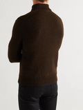 22KM002 Cashmere Wool Blend Mock-Neck Sweater