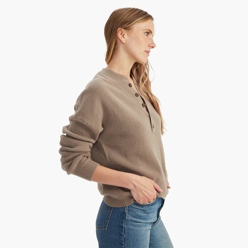 Women Cashmere Ribbed Jumper Sweater 22KN007