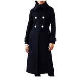 Wool Cashmere Coat with buttons