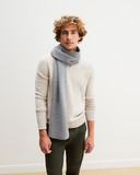 22KA003 Ribbed scarf 170 cm x 30 cm
